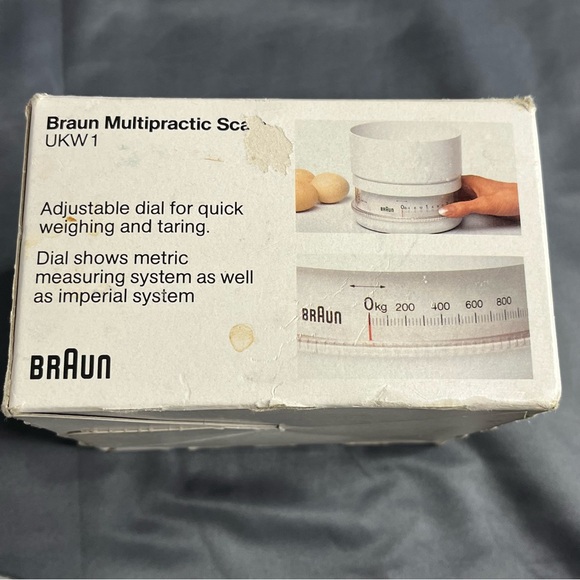 Braun Multipractic Kitchen Switzerland Type 4243 Imperial Metric Vtg Cook Tool - Picture 13 of 14